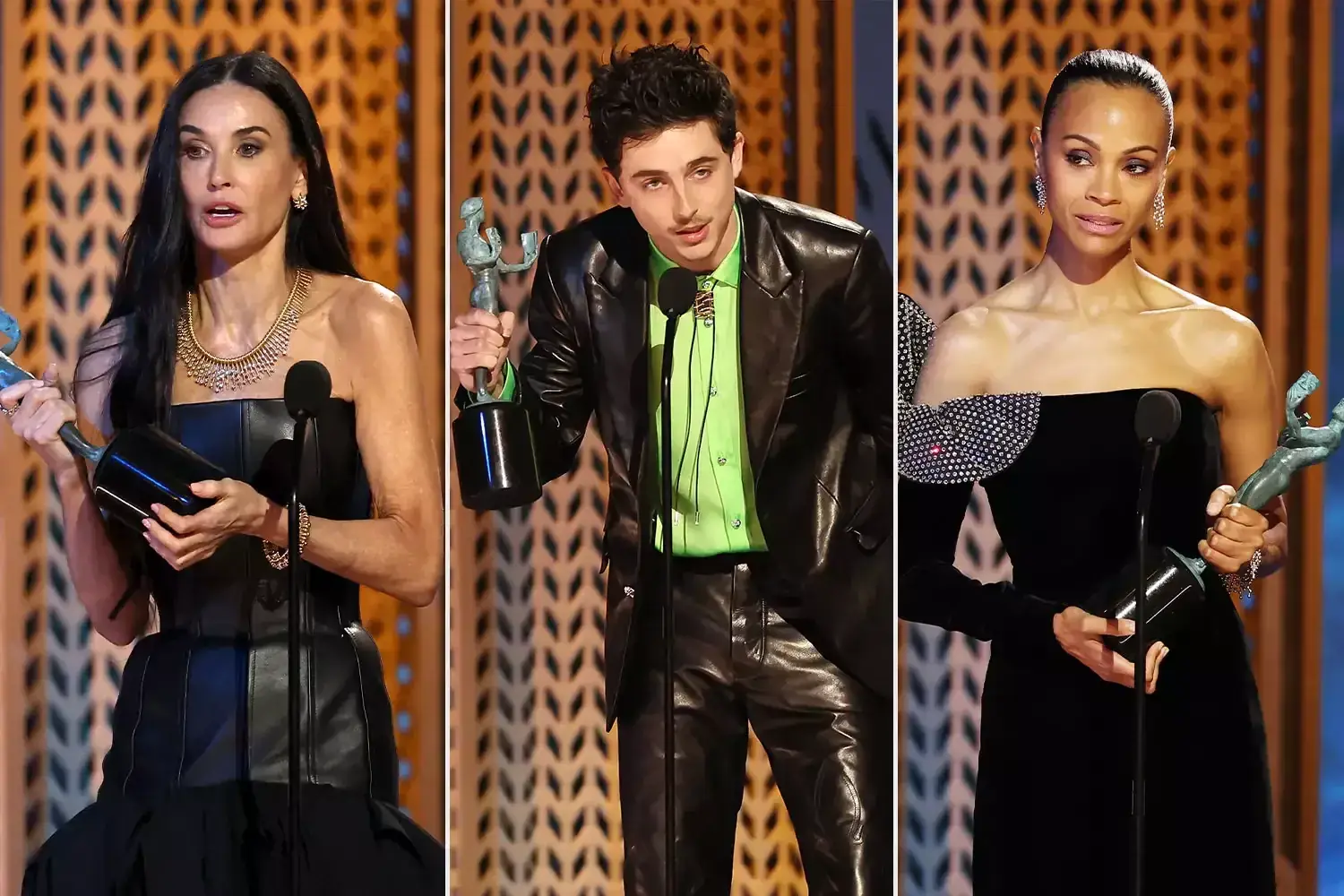 2025 SAG Awards winners announced: See the full list, from Timothée Chalamet to a Conclave upset Illustrations
