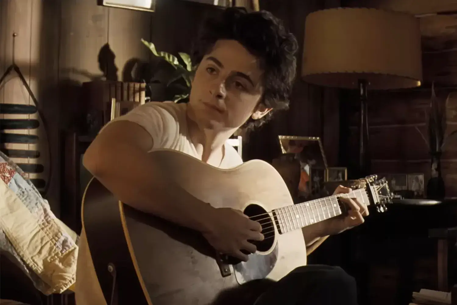 A Complete Unknown director James Mangold breaks down what's fact vs. fiction in Bob Dylan biopic Illustrations