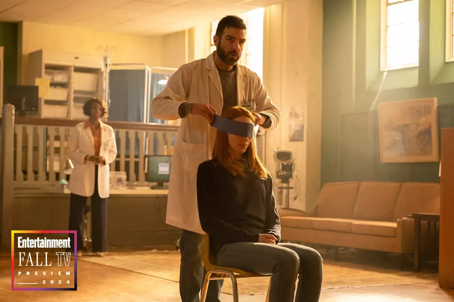 Man with a scan: Zachary Quinto solves mysteries of the brain in Brilliant Minds Related images #21
