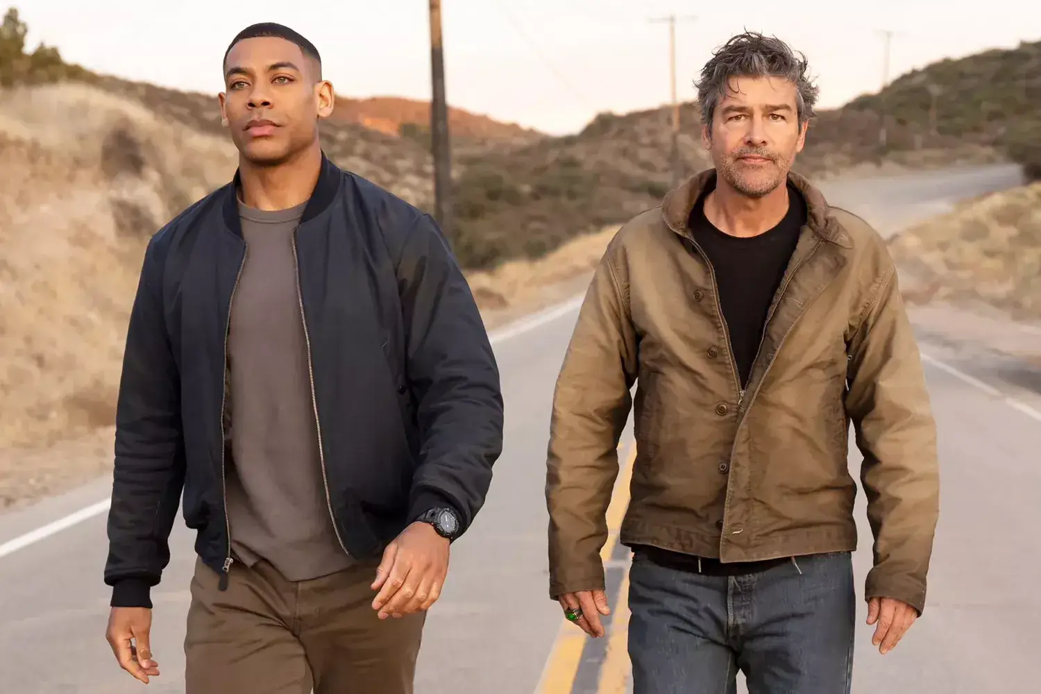 HBO's Lanterns first look reveals Kyle Chandler and Aaron Pierre hitting the road as DC heroes Illustrations