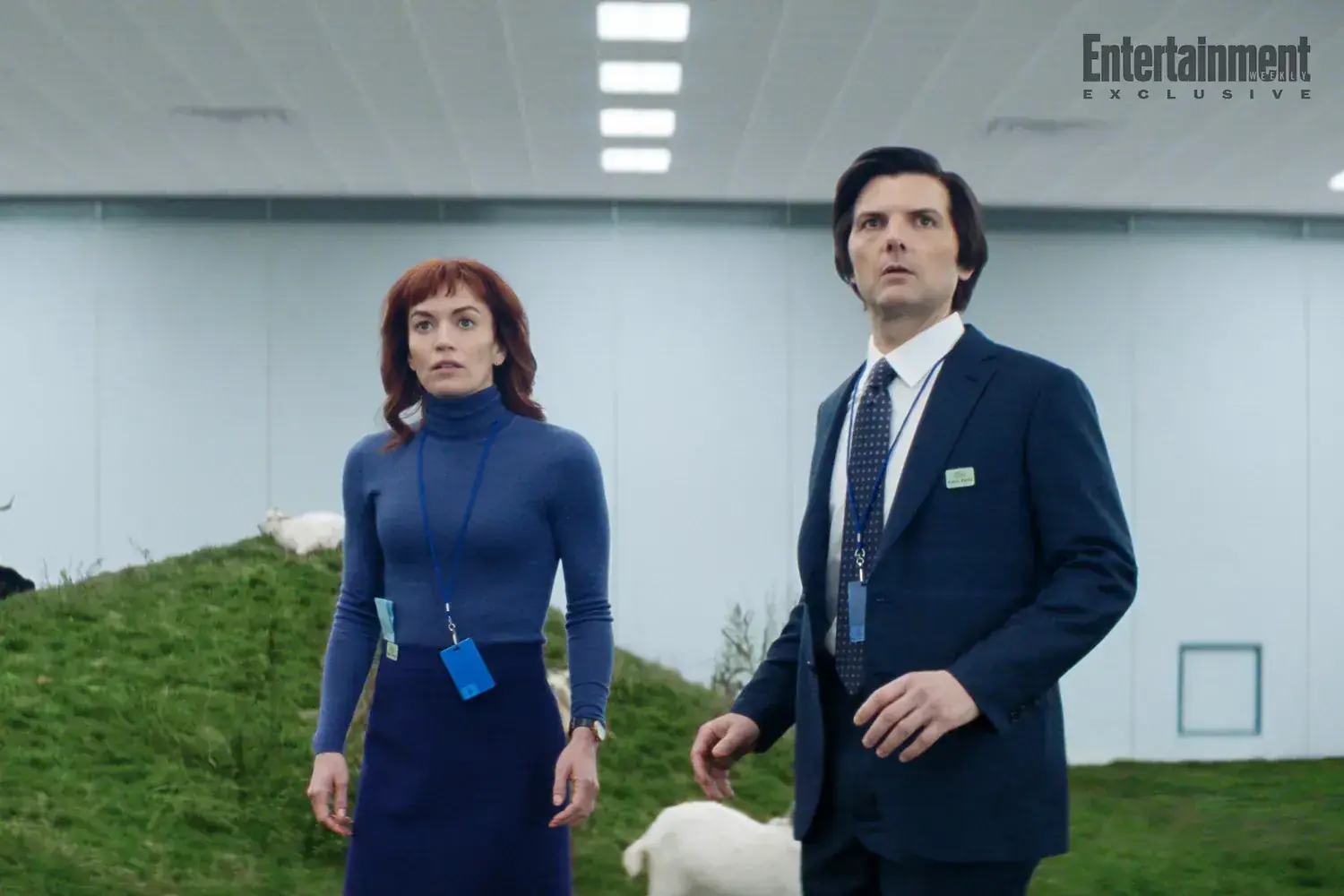 Gwendoline Christie breaks down that 'bizarre' and 'terrifying' Severance goat reveal (exclusive) Illustrations