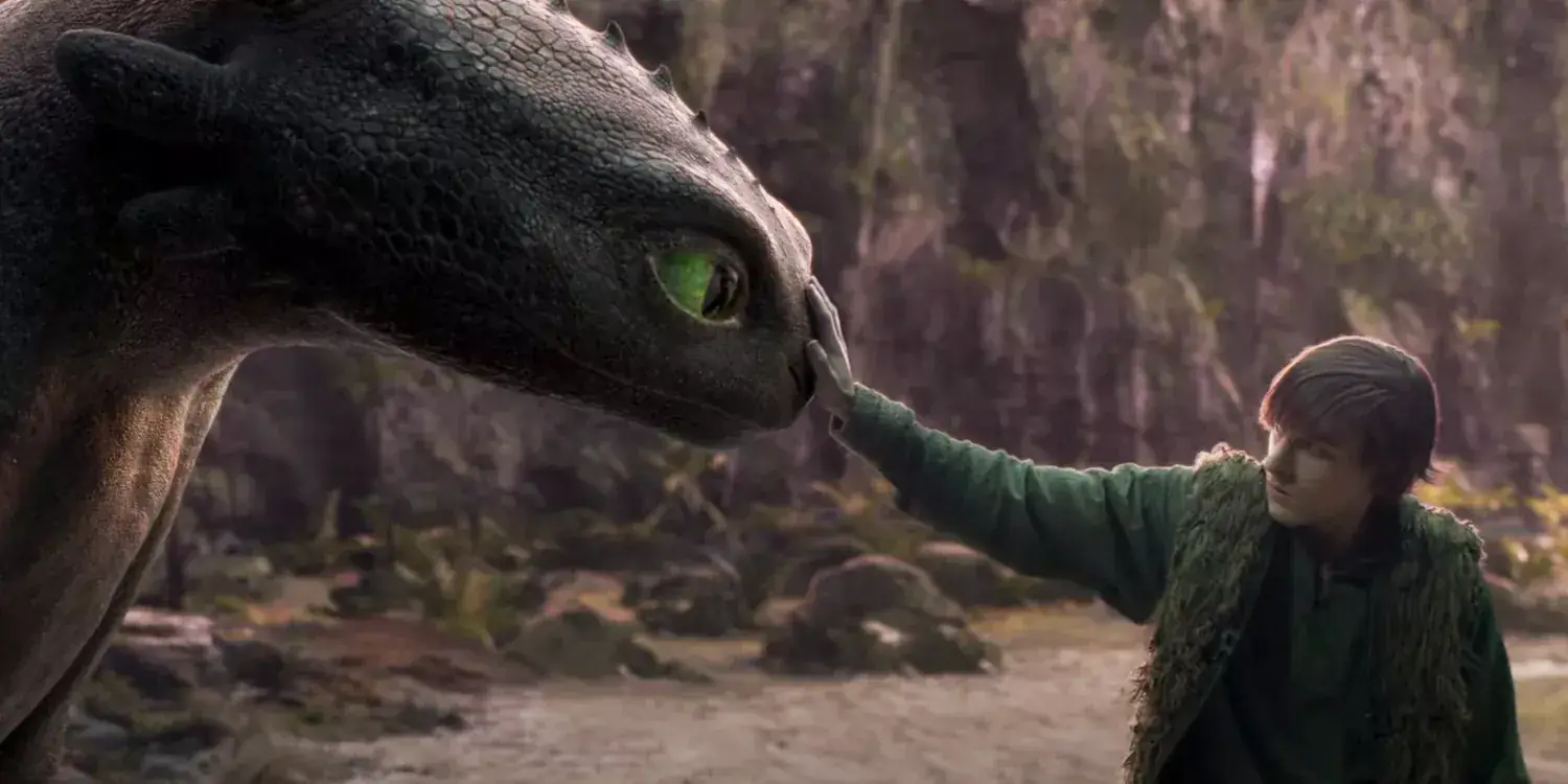 How to Train Your Dragon live-action trailer recreates Toothless and Hiccup's first meeting Related images #6