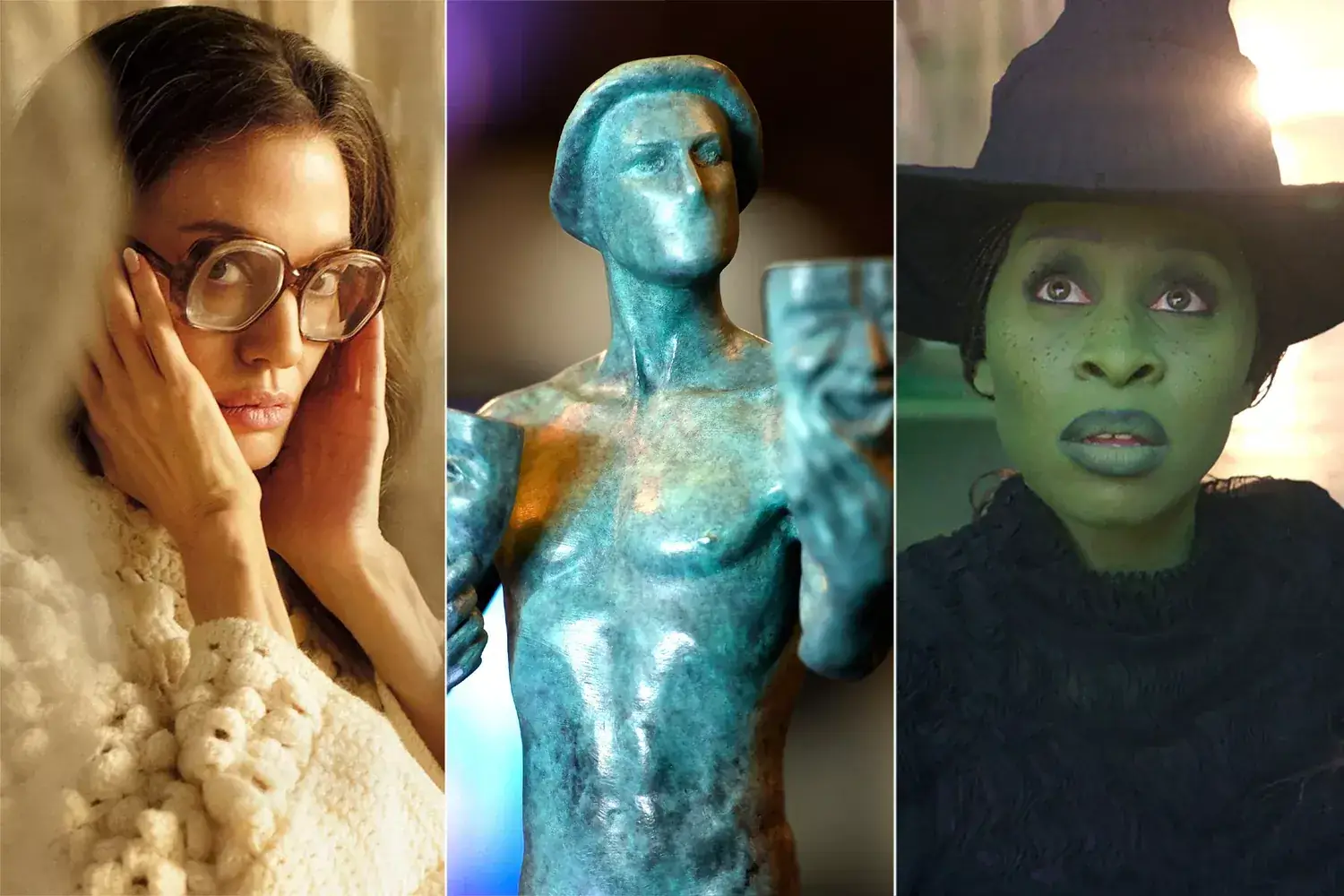 2025 SAG Awards nominations revealed: See the full list, including Angelina Jolie snub, major Wicked noms Illustrations