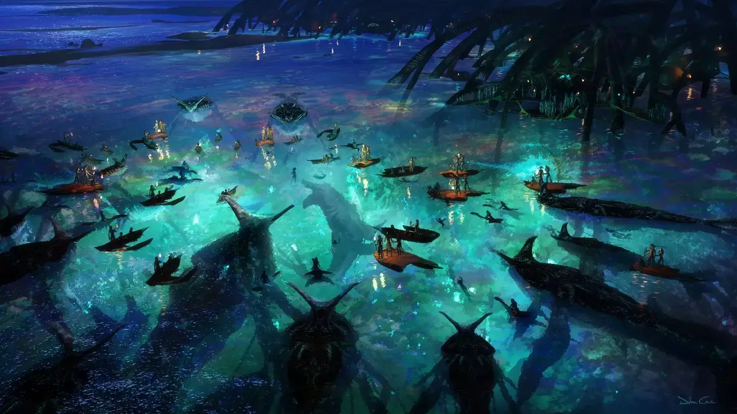 New Na'vi tribe and Pandoran creatures emerge in Avatar: Fire and Ash concept art Related images #17
