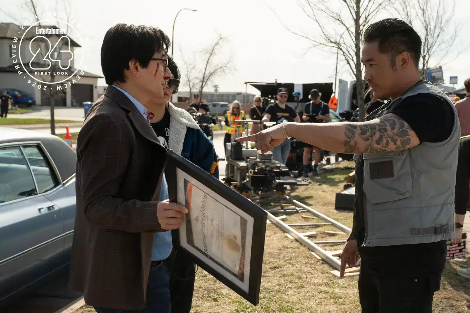 Ke Huy Quan is a 'different kind of action star' in exclusive Love Hurts first look: 'A badass doesn't have to look like a badass' Related images #22