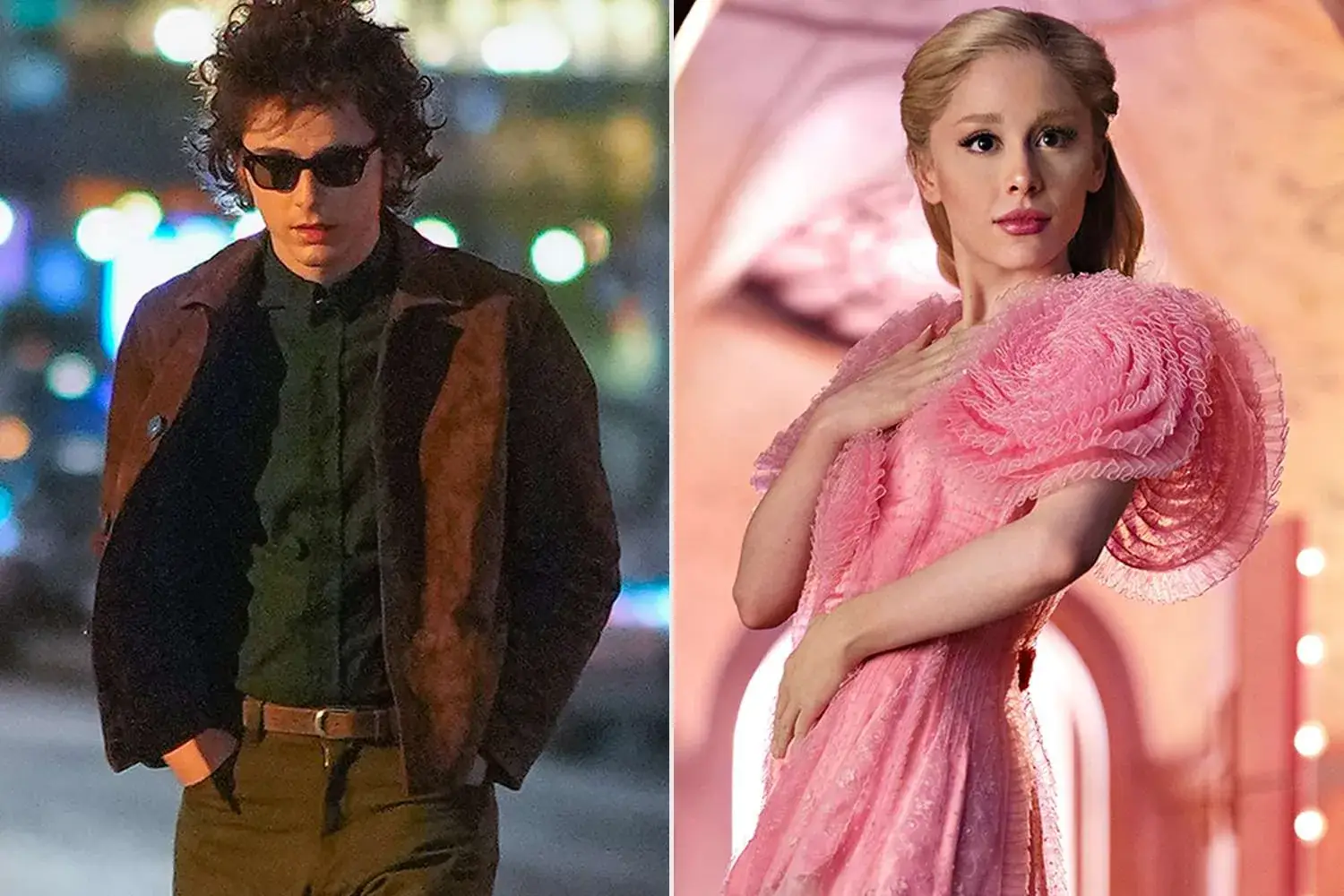 Timothée Chalamet used Ariana Grande's Wicked vocal coach to play Bob Dylan in A Complete Unknown Illustrations