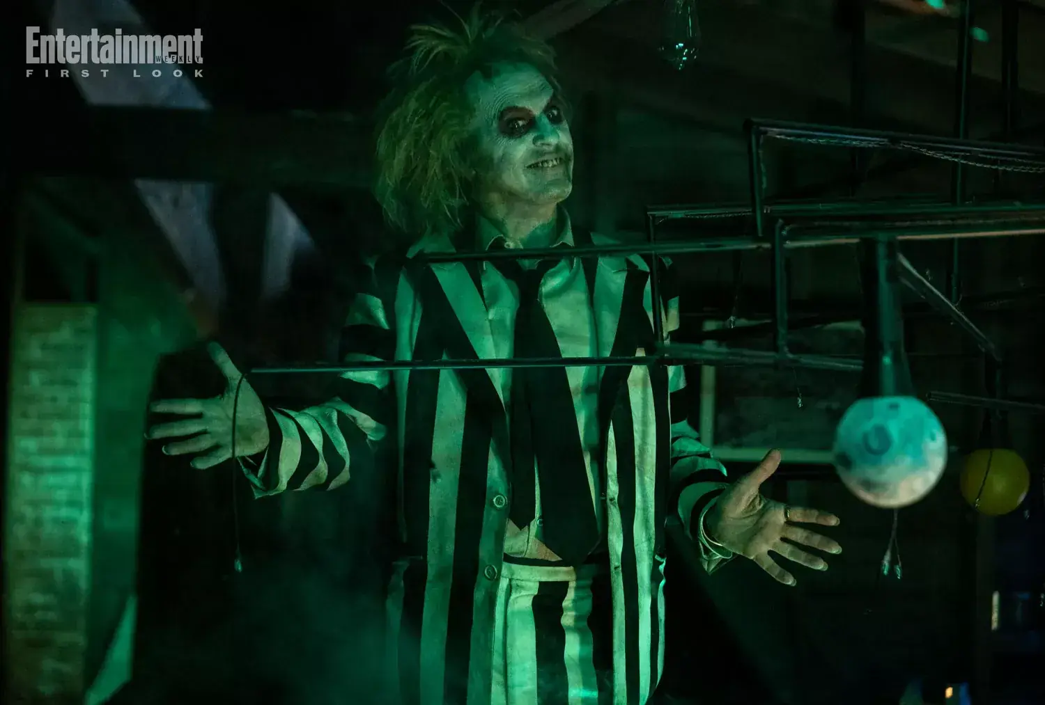 Beetlejuice Beetlejuice... Beetlejuice returns in first look at Michael Keaton, Winona Ryder Illustrations