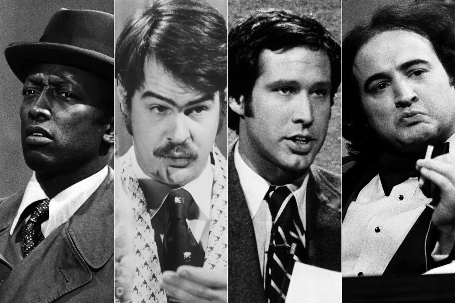 Meet the SNL biopic cast: See Saturday Night stars next to real Lorne Michaels, Chevy Chase, George Carlin, more Illustrations