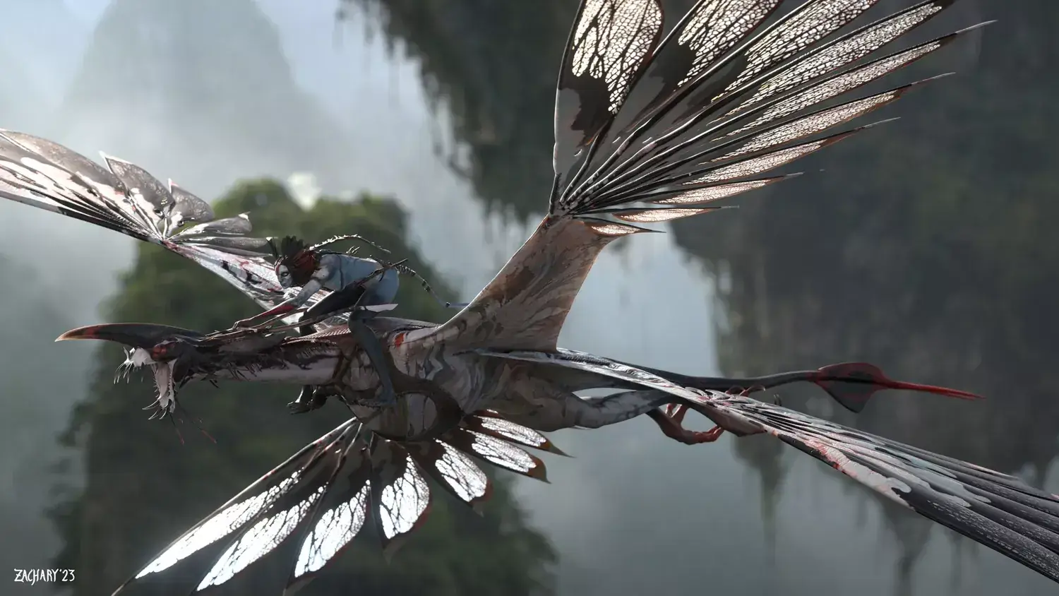 New Na'vi tribe and Pandoran creatures emerge in Avatar: Fire and Ash concept art Related images #8