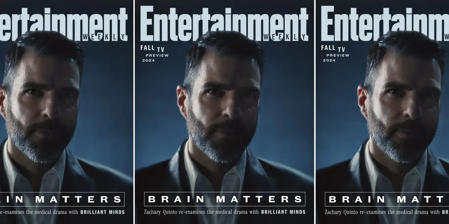 Man with a scan: Zachary Quinto solves mysteries of the brain in Brilliant Minds Illustrations