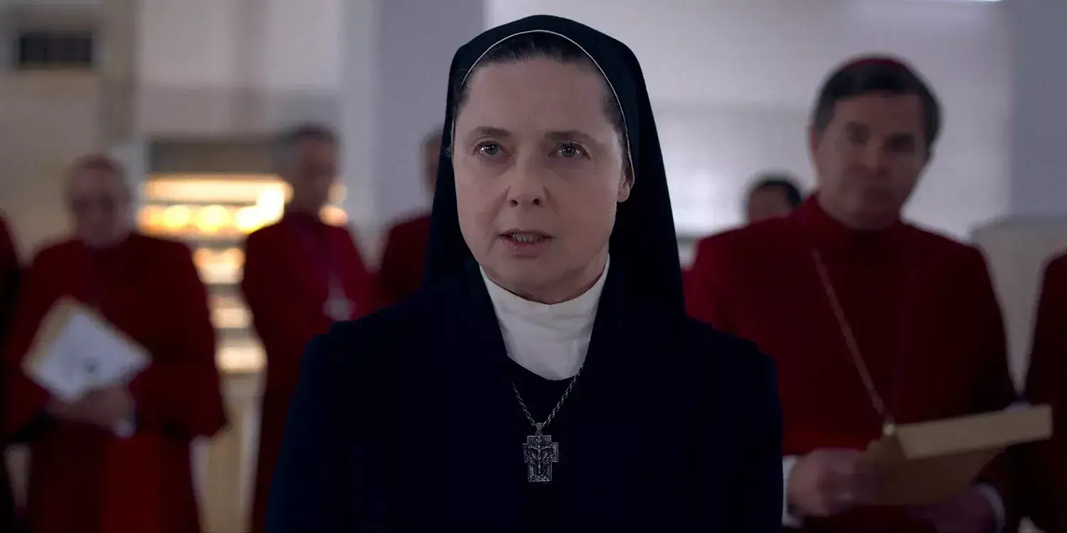 Conclave star Isabella Rossellini wishes ailing Pope Francis 'a quick recovery' on SAG Awards stage Related images #7