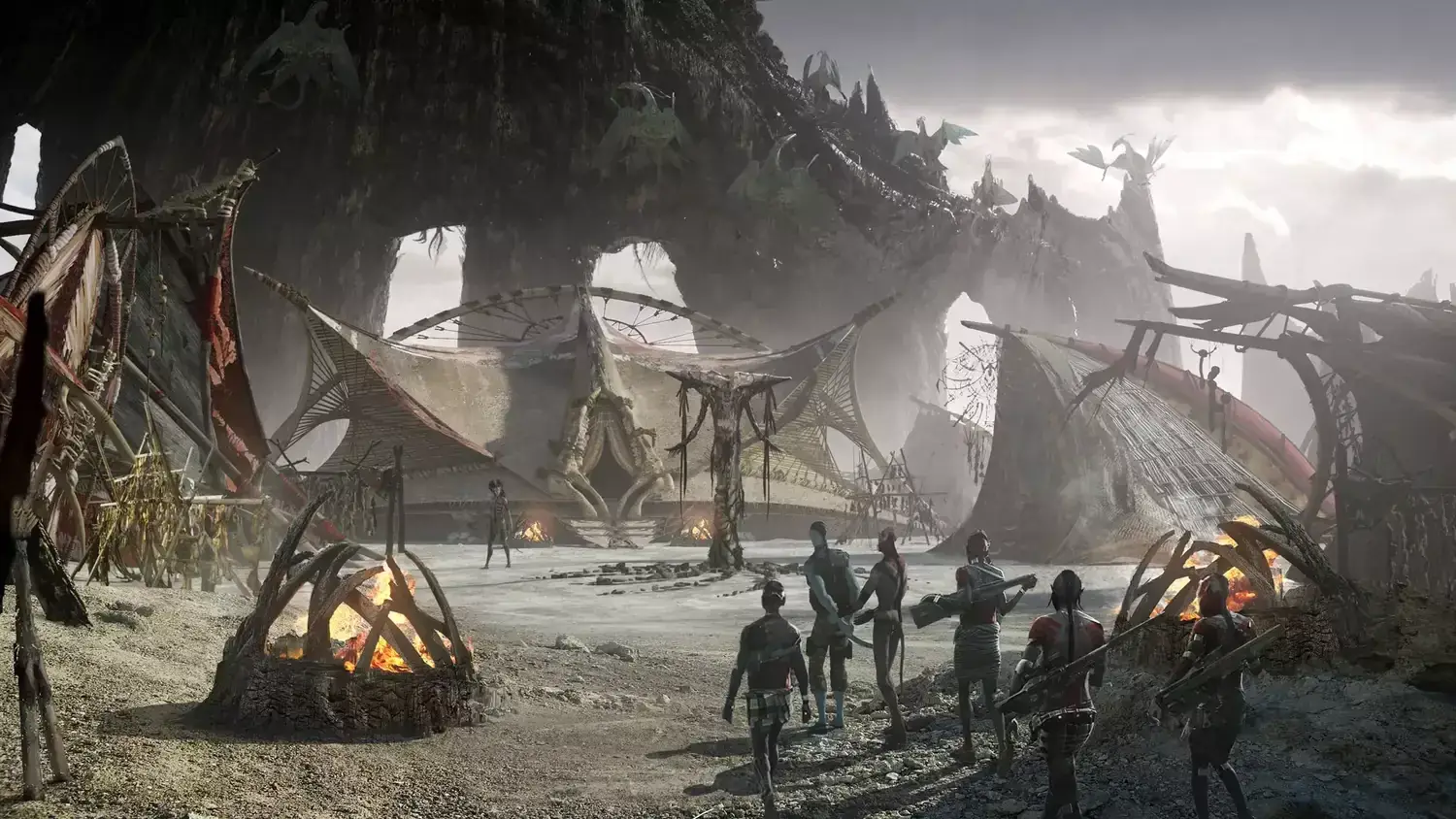 New Na'vi tribe and Pandoran creatures emerge in Avatar: Fire and Ash concept art Related images #12