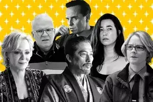 Shōgun stars Anna Sawai and Hiroyuki Sanada, Emmy nomination predictions, and more in EW's The Awardist Related images #97