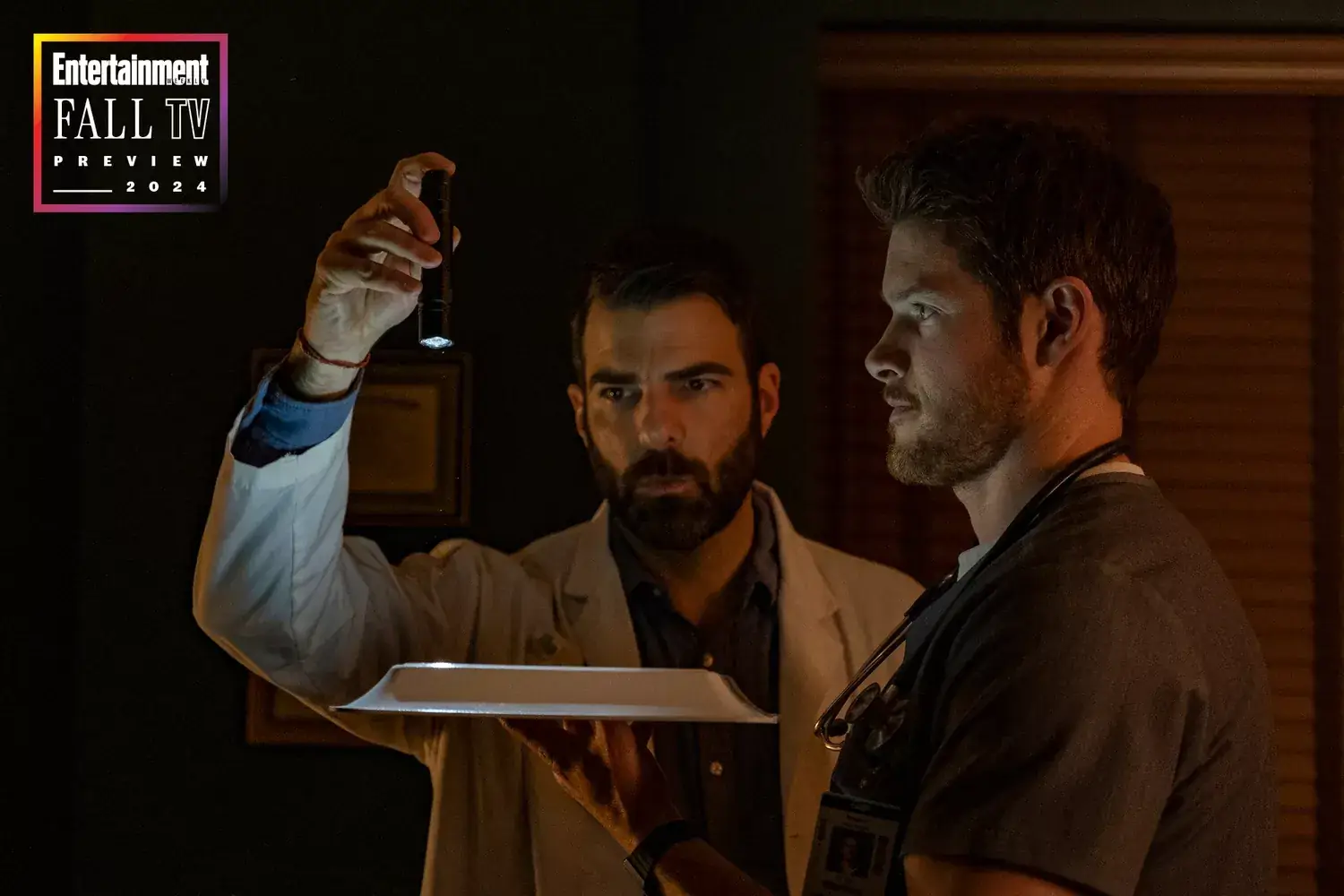 Man with a scan: Zachary Quinto solves mysteries of the brain in Brilliant Minds Related images #17