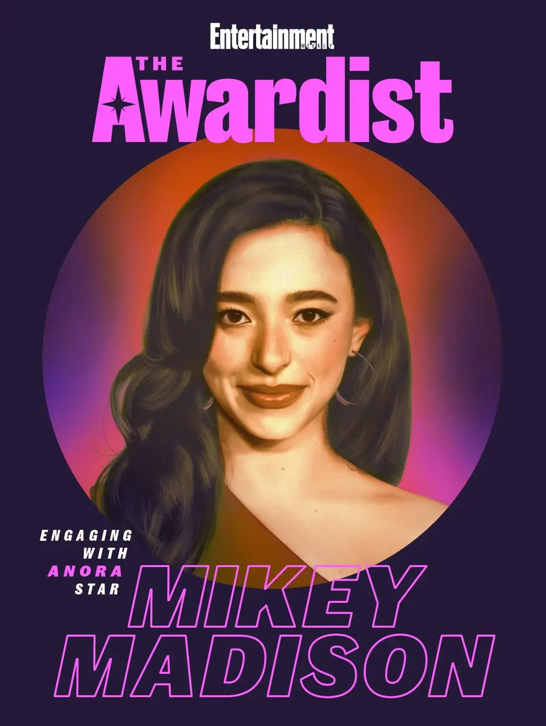 Anora star Mikey Madison and director Sean Baker, Best Picture predictions, and more in EW's Awardist digital magazine Illustrations