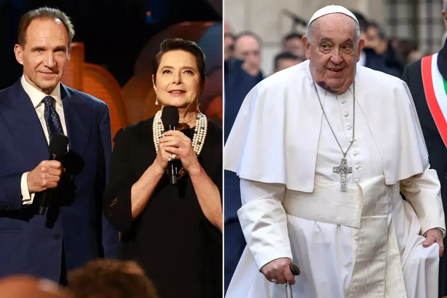 Conclave star Isabella Rossellini wishes ailing Pope Francis 'a quick recovery' on SAG Awards stage Illustrations