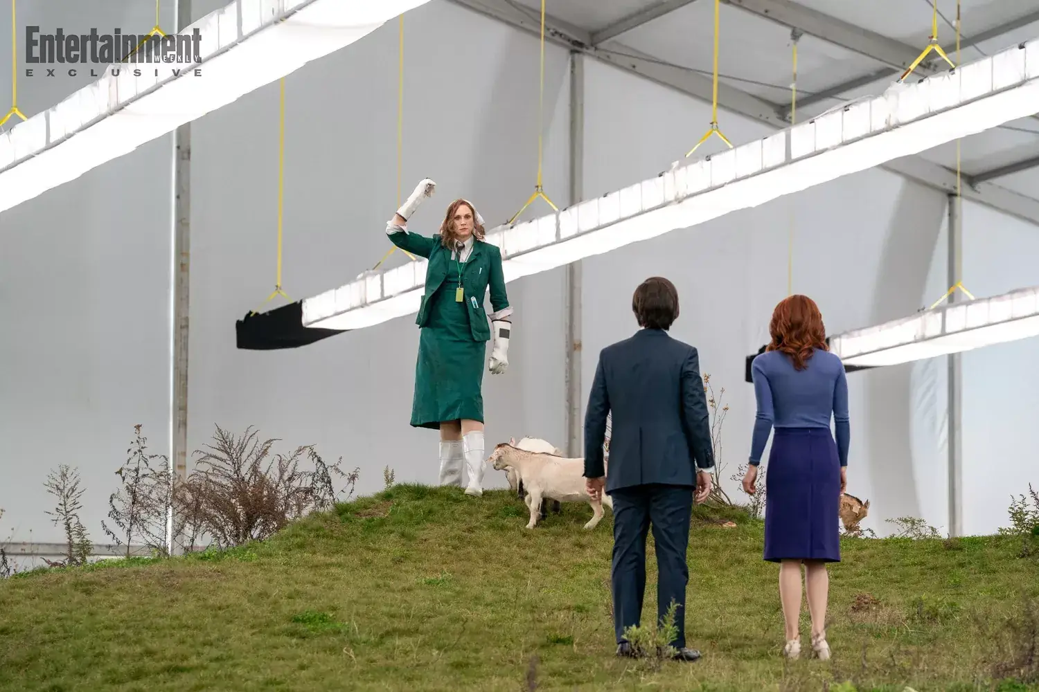 Gwendoline Christie breaks down that 'bizarre' and 'terrifying' Severance goat reveal (exclusive) Related images #46
