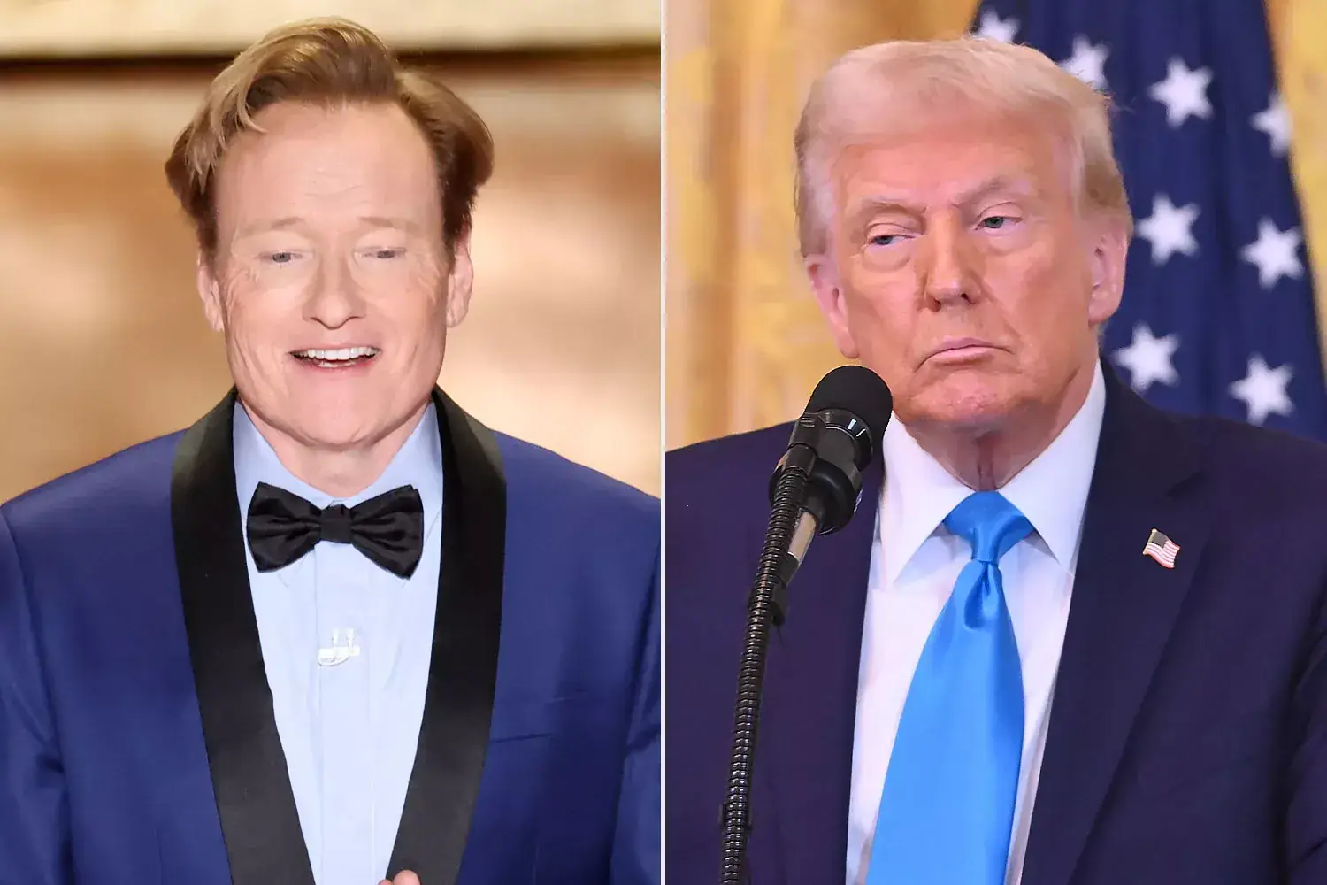 Oscars crowd loudly reacts to Conan O'Brien joke about not being afraid to stand up to a powerful Russian Illustrations
