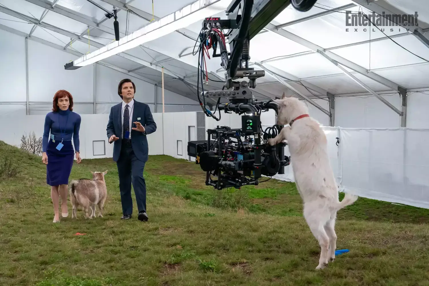 Gwendoline Christie breaks down that 'bizarre' and 'terrifying' Severance goat reveal (exclusive) Related images #37