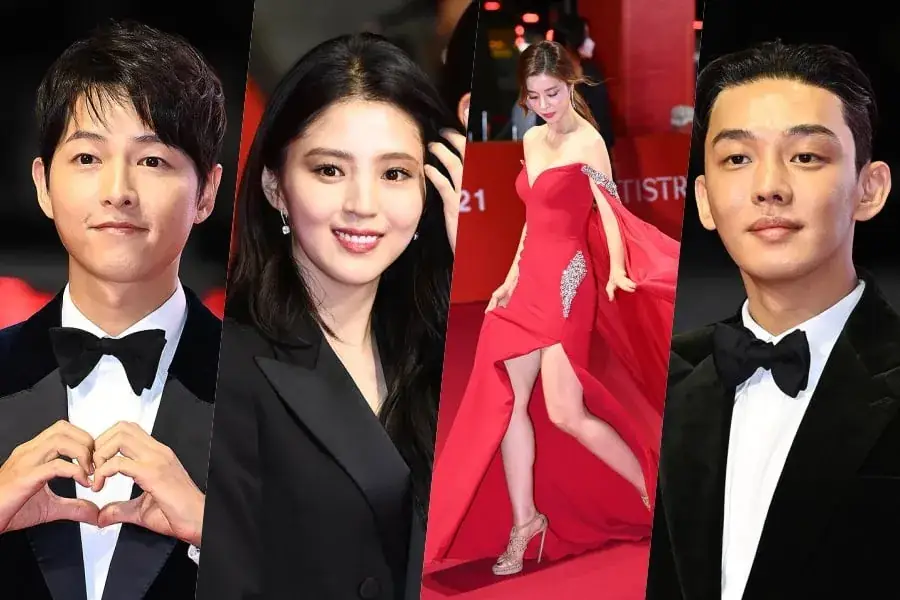 Stars Light Up The Red Carpet At Busan International Film Festival Opening Ceremony 그림