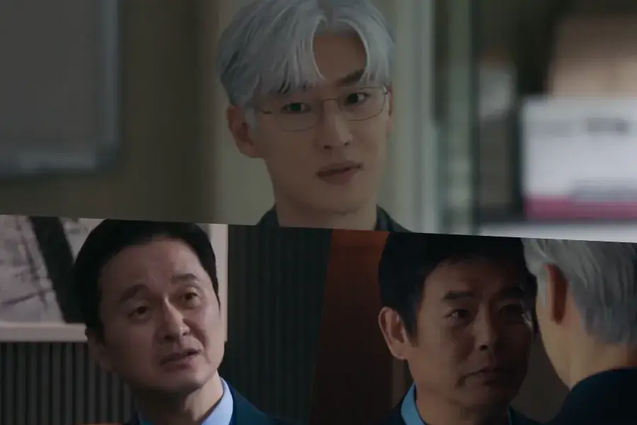 Watch: Lee Je Hoon Steps In To Save Jang Hyun Sung And Sung Dong Il's Company In "The Art Of Negotiation" Teaser 그림