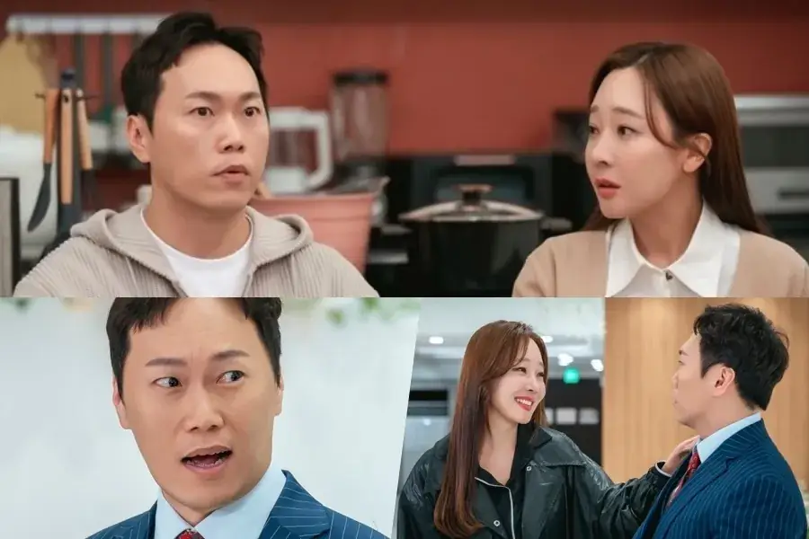 So Yoo Jin And Song Jin Woo Navigate A Comically Tumultuous Marriage In New Sitcom “Villains Everywhere” 그림