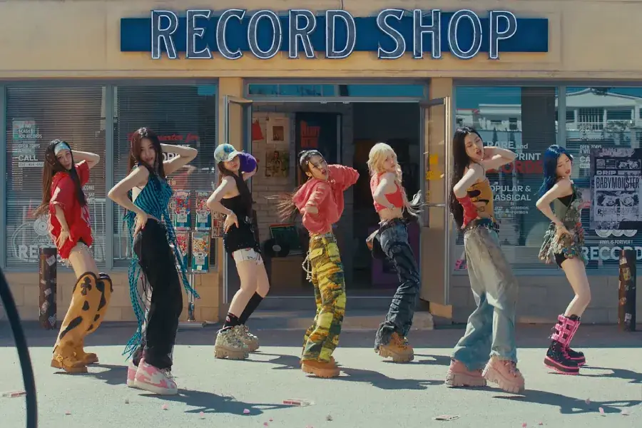 BABYMONSTER's "DRIP" Becomes Their 3rd MV To Hit 200 Million Views 그림
