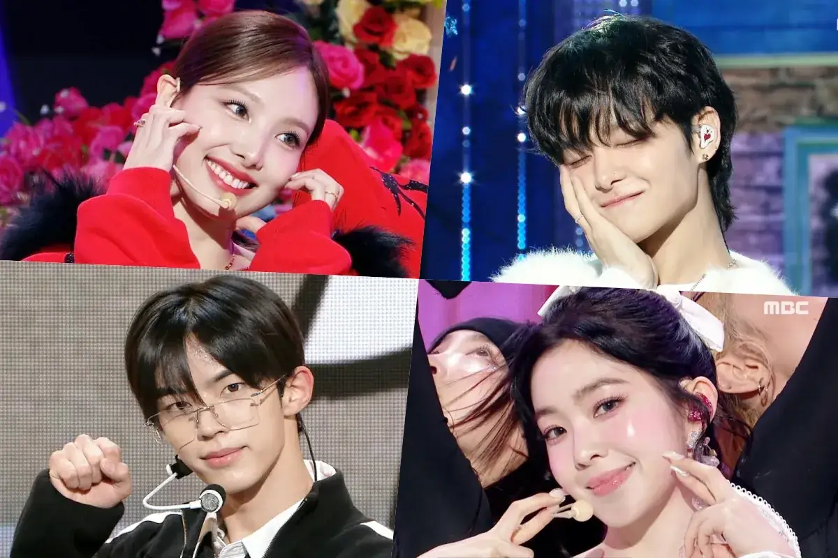 Watch: TWICE, TREASURE, Red Velvet's Irene, TWS, And More Perform On "Music Core" 그림
